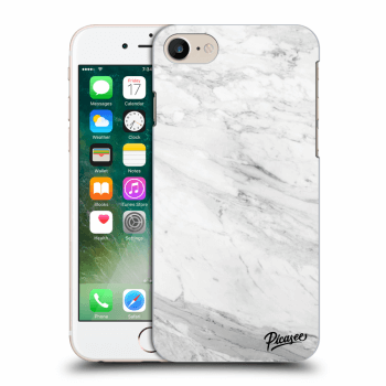 Picasee ULTIMATE CASE pro Apple iPhone 7 - White marble