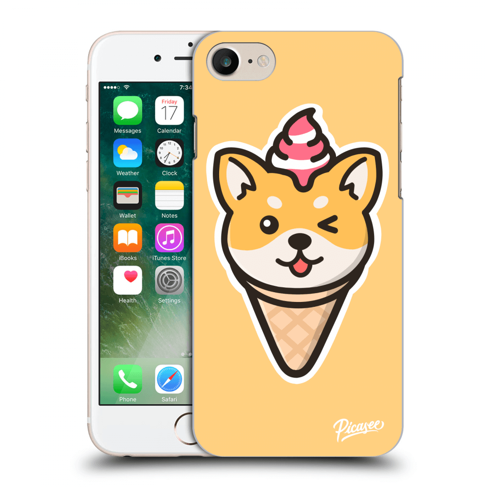 Picasee ULTIMATE CASE pro Apple iPhone 7 - Ice Cream Shiba