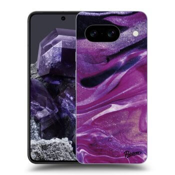 Etui na Google Pixel 8a - Purple glitter