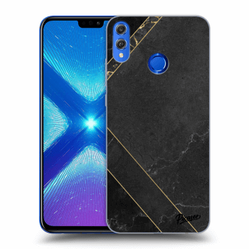 Etui na Honor 8X - Black tile