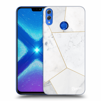 Etui na Honor 8X - White tile