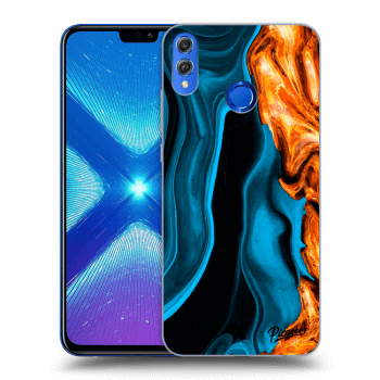 Etui na Honor 8X - Gold blue