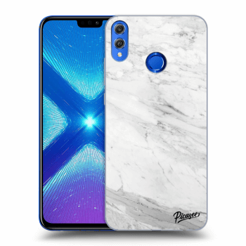 Etui na Honor 8X - White marble