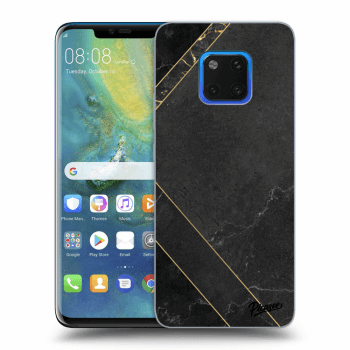 Etui na Huawei Mate 20 Pro - Black tile