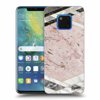 Etui na Huawei Mate 20 Pro - Pink geometry