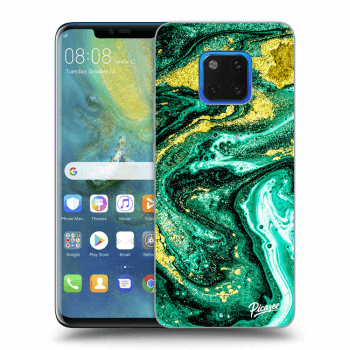 Etui na Huawei Mate 20 Pro - Green Gold