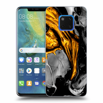 Etui na Huawei Mate 20 Pro - Black Gold