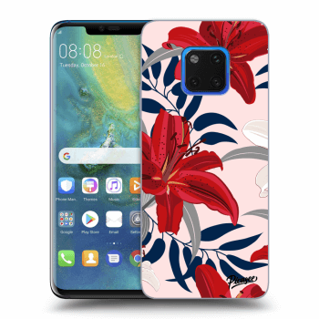 Etui na Huawei Mate 20 Pro - Red Lily