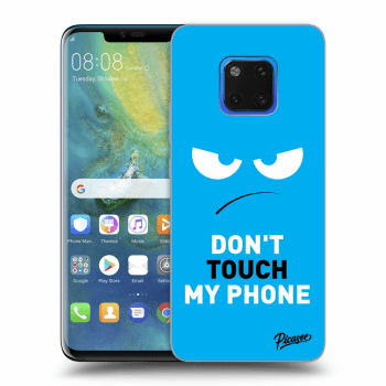 Etui na Huawei Mate 20 Pro - Angry Eyes - Blue