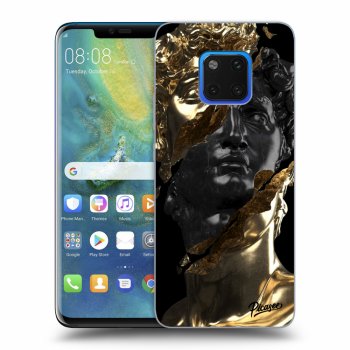 Etui na Huawei Mate 20 Pro - Gold - Black