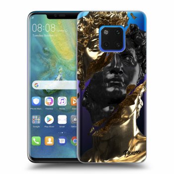 Etui na Huawei Mate 20 Pro - Gold - Black