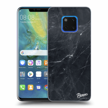 Etui na Huawei Mate 20 Pro - Black marble