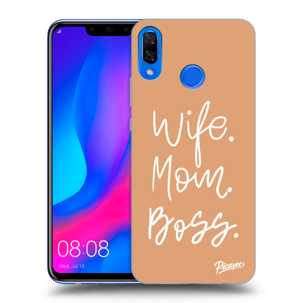 Picasee ULTIMATE CASE pro Huawei Nova 3 - Boss Mama