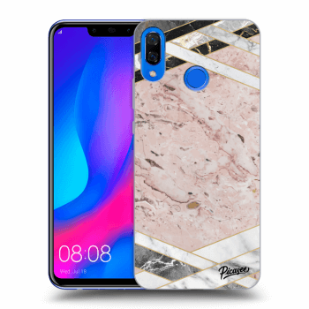 Picasee ULTIMATE CASE pro Huawei Nova 3 - Pink geometry