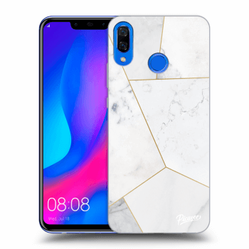 Etui na Huawei Nova 3 - White tile