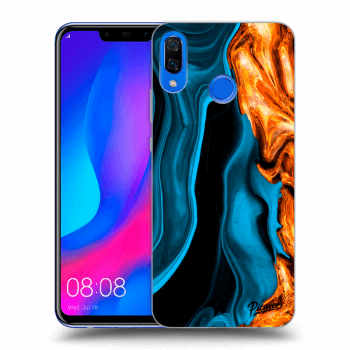 Etui na Huawei Nova 3 - Gold blue