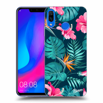 Etui na Huawei Nova 3 - Pink Monstera