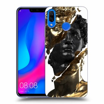 Etui na Huawei Nova 3 - Gold - Black