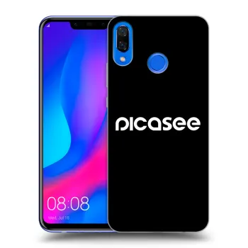 Etui na Huawei Nova 3 - Picasee - new logo - white