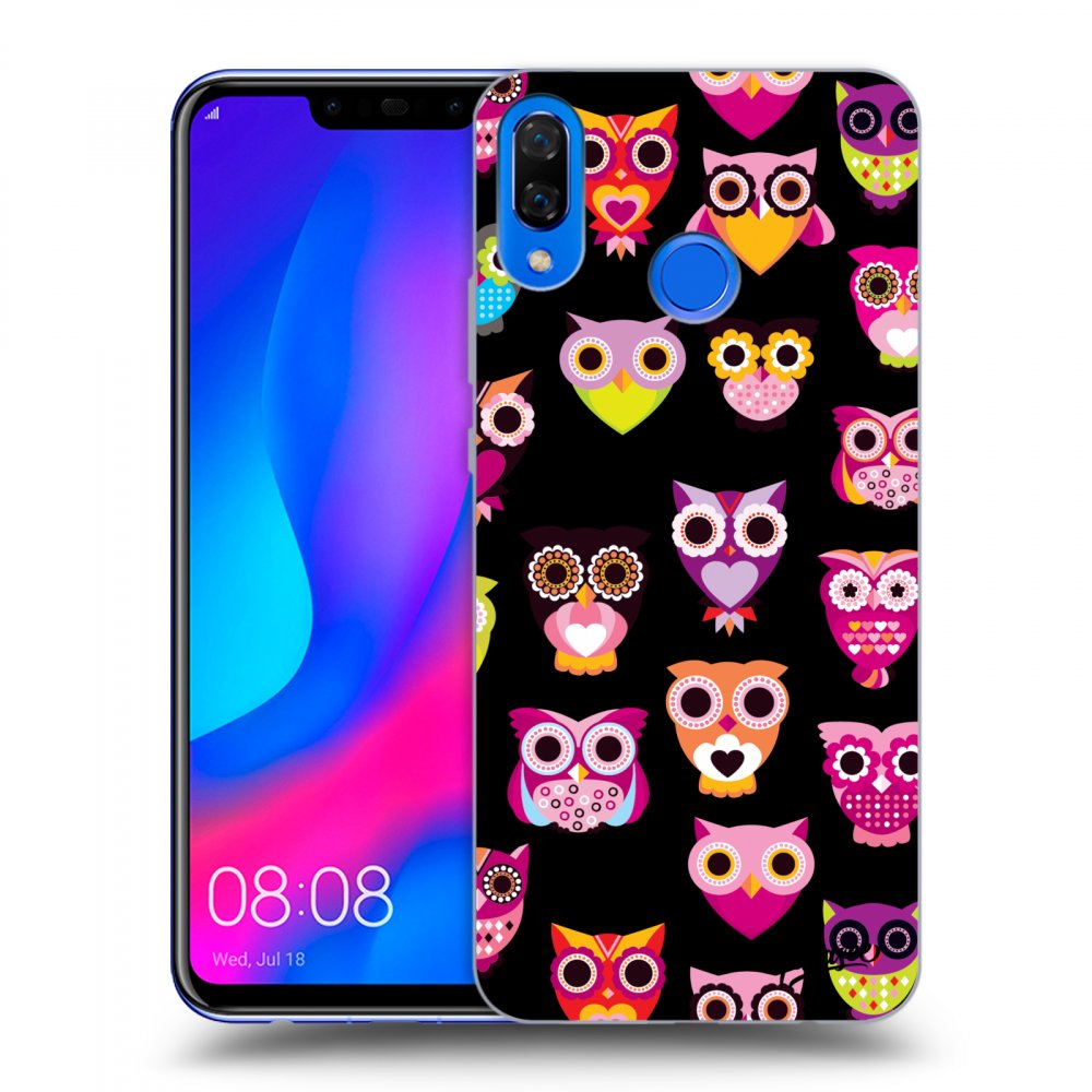 Picasee ULTIMATE CASE pro Huawei Nova 3 - Owls
