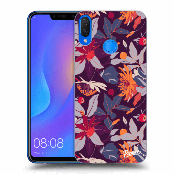 Etui na Huawei Nova 3i - Purple Leaf
