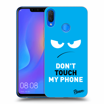 Etui na Huawei Nova 3i - Angry Eyes - Blue
