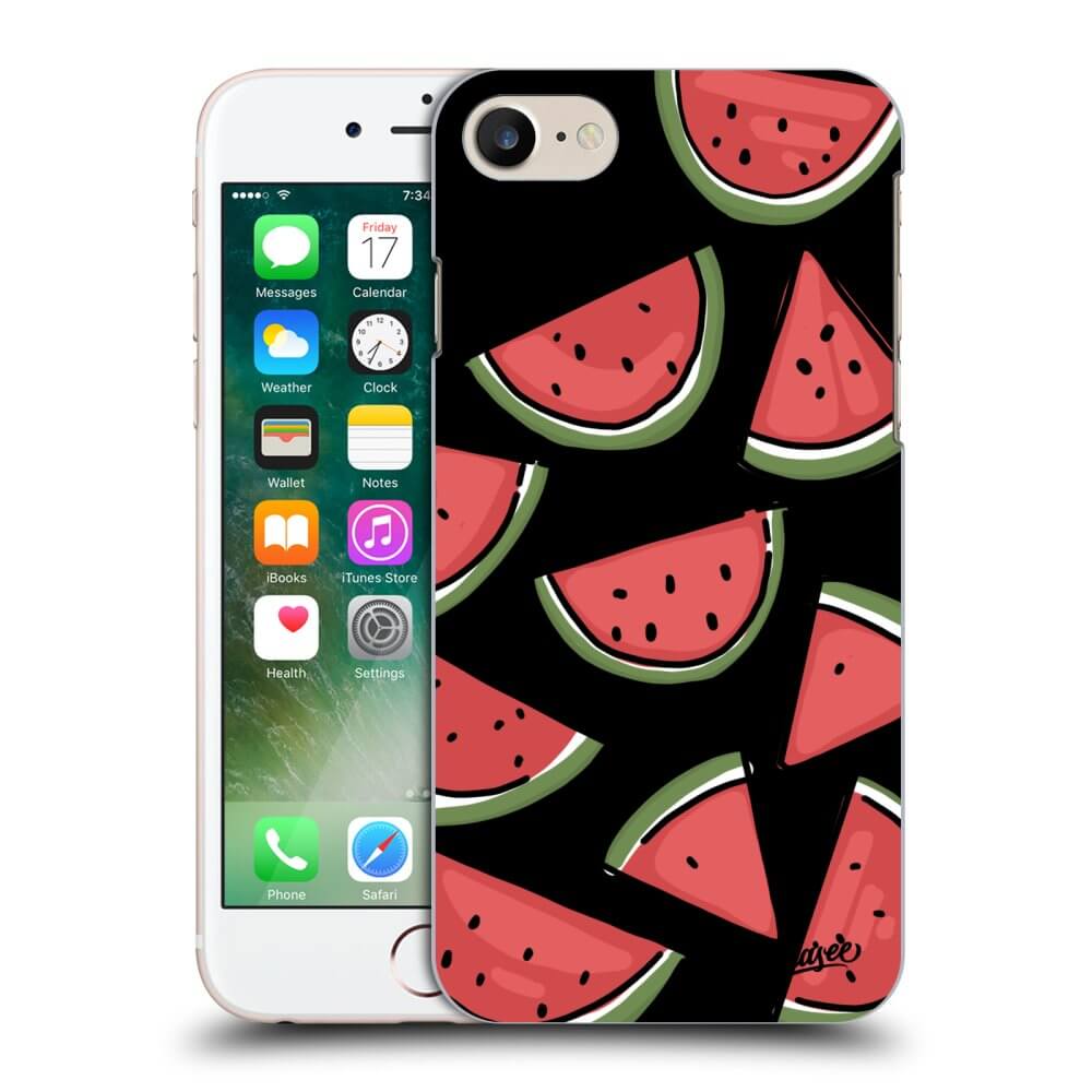 Silikonowe Czarne Etui Na Apple IPhone 8 - Melone