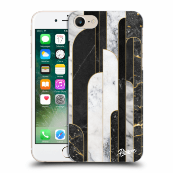 Picasee ULTIMATE CASE pro Apple iPhone 8 - Black & White tile