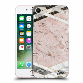 Etui na Apple iPhone 8 - Pink geometry