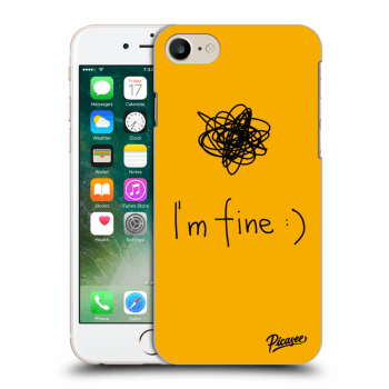 Picasee ULTIMATE CASE pro Apple iPhone 8 - I am fine
