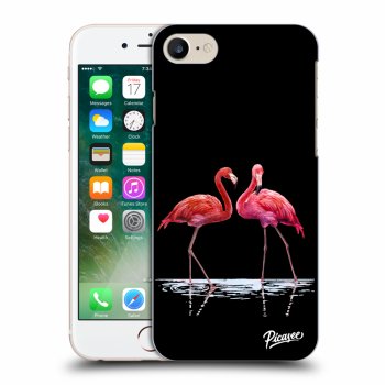 Picasee ULTIMATE CASE pro Apple iPhone 8 - Flamingos couple