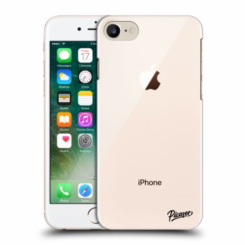 Picasee silikonowe przeźroczyste etui na Apple iPhone 8 - Clear