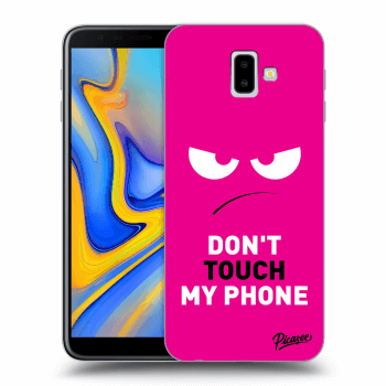 Etui na Samsung Galaxy J6+ J610F - Angry Eyes - Pink