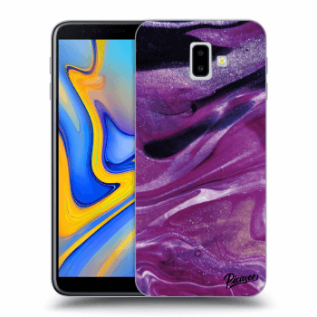 Etui na Samsung Galaxy J6+ J610F - Purple glitter