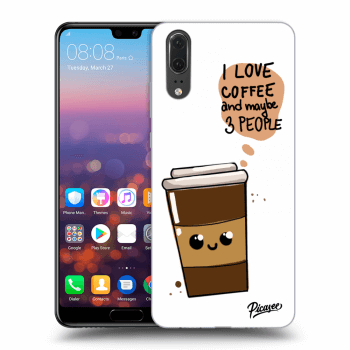 Etui na Huawei P20 - Cute coffee
