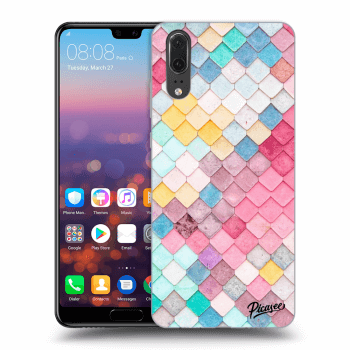 Etui na Huawei P20 - Colorful roof