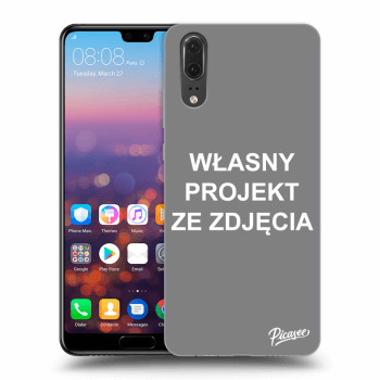 Etui na Huawei P20 - Własny projekt ze zdjęcia