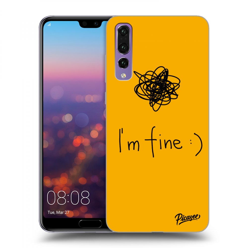 Picasee ULTIMATE CASE pro Huawei P20 Pro - I am fine
