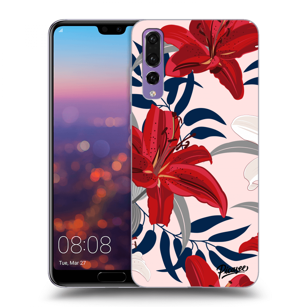 Picasee ULTIMATE CASE pro Huawei P20 Pro - Red Lily