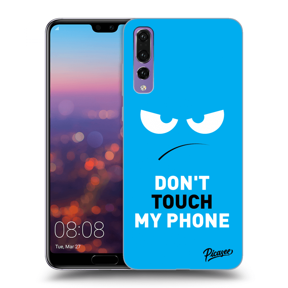 Picasee ULTIMATE CASE pro Huawei P20 Pro - Angry Eyes - Blue