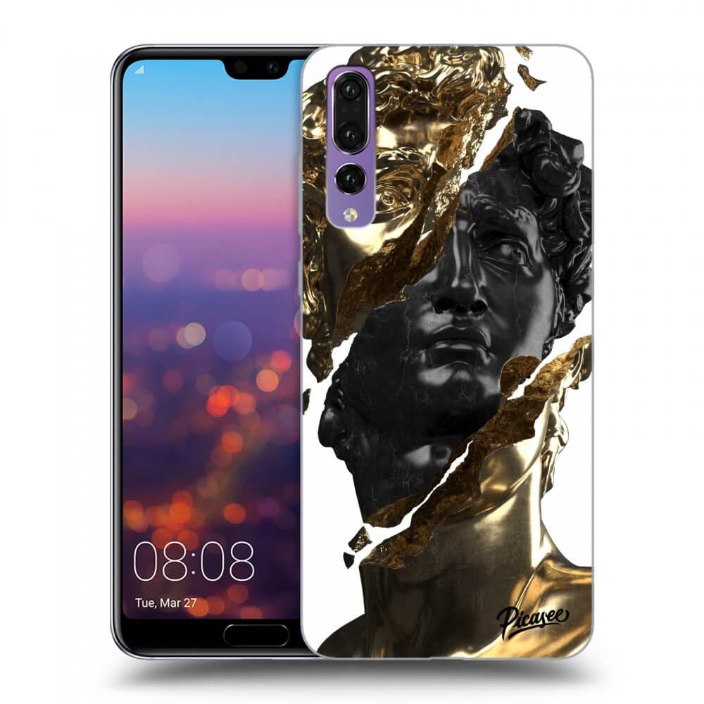 Picasee ULTIMATE CASE pro Huawei P20 Pro - Gold - Black
