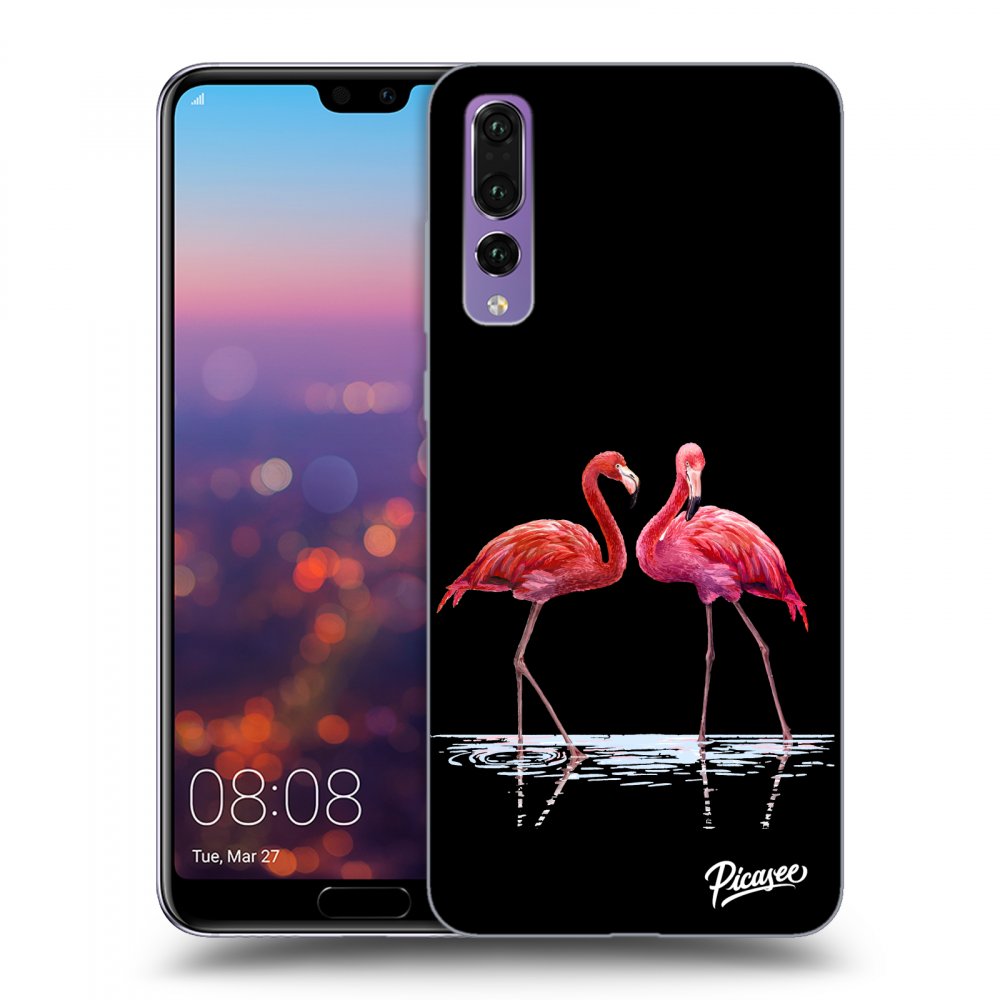 Picasee ULTIMATE CASE pro Huawei P20 Pro - Flamingos couple