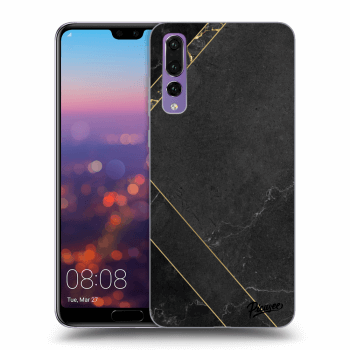 Etui na Huawei P20 Pro - Black tile