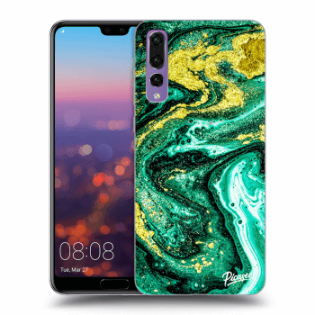 Etui na Huawei P20 Pro - Green Gold