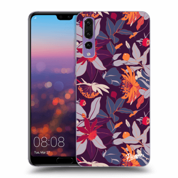 Picasee ULTIMATE CASE pro Huawei P20 Pro - Purple Leaf