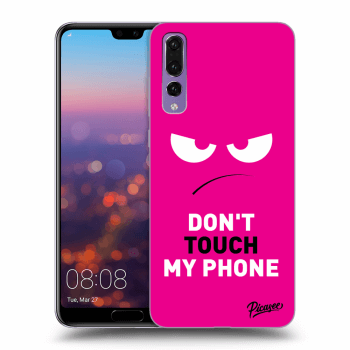 Picasee ULTIMATE CASE pro Huawei P20 Pro - Angry Eyes - Pink