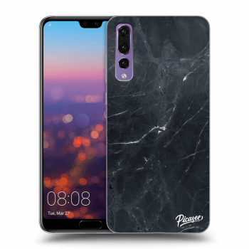 Etui na Huawei P20 Pro - Black marble