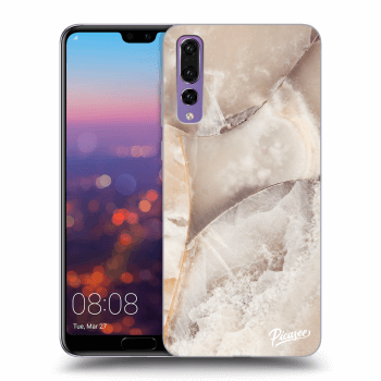 Etui na Huawei P20 Pro - Cream marble