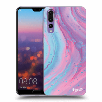 Etui na Huawei P20 Pro - Pink liquid