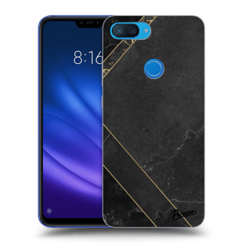 Etui na Xiaomi Mi 8 Lite - Black tile